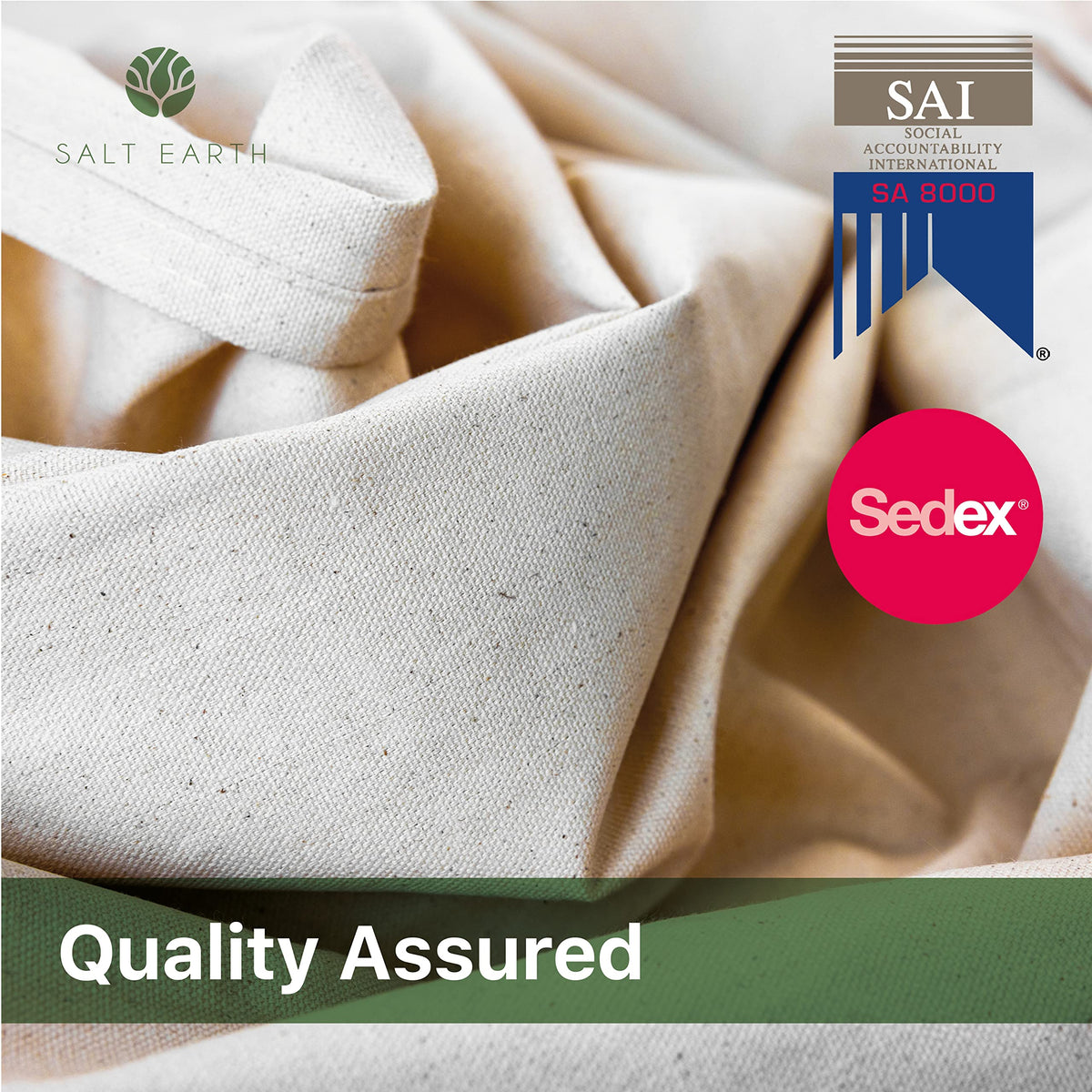 Salt Earth Canvas Drop Cloth offers droplet-absorption to keep work surfaces clean