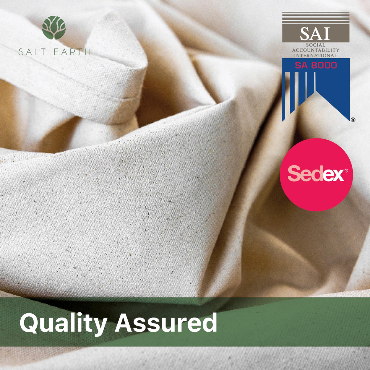 Salt Earth drop cloth 2pcs with reinforced seams stands up to heavy use.