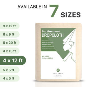 Salt Earth eco-certified drop cloth supports sustainable, quality protection