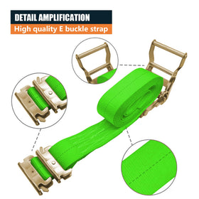 SALUINOKI box truck strap suited for versatile E-track and X-track setups