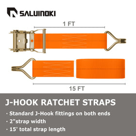 Durable webbing on SALUINOKI strap provides strong cargo support.