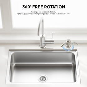 SAMODRA 39-inch extension tube close-up enables easy long-reach refills.