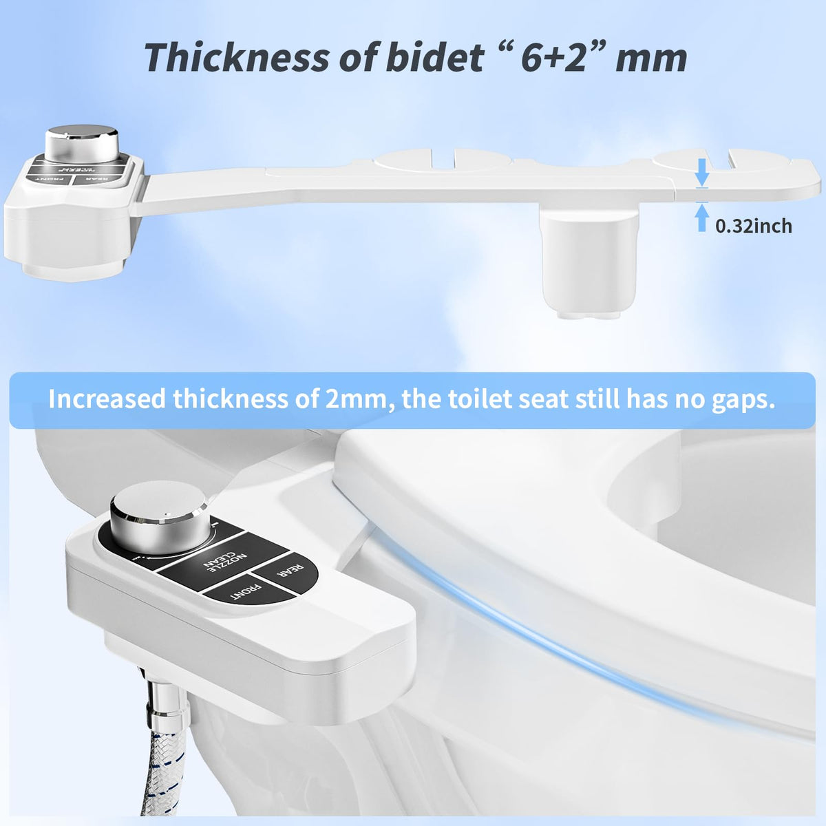 SAMODRA durable ABS plastic body ensures sturdy long-lasting use.