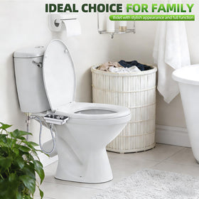 SAMODRA bidet is compatible with standard toilets for quick setup.