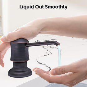 SAMODRA oil rubbed bronze finish adds premium kitchen style.