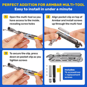 Samorillo Armbar Drive install tools in box for quick replacement