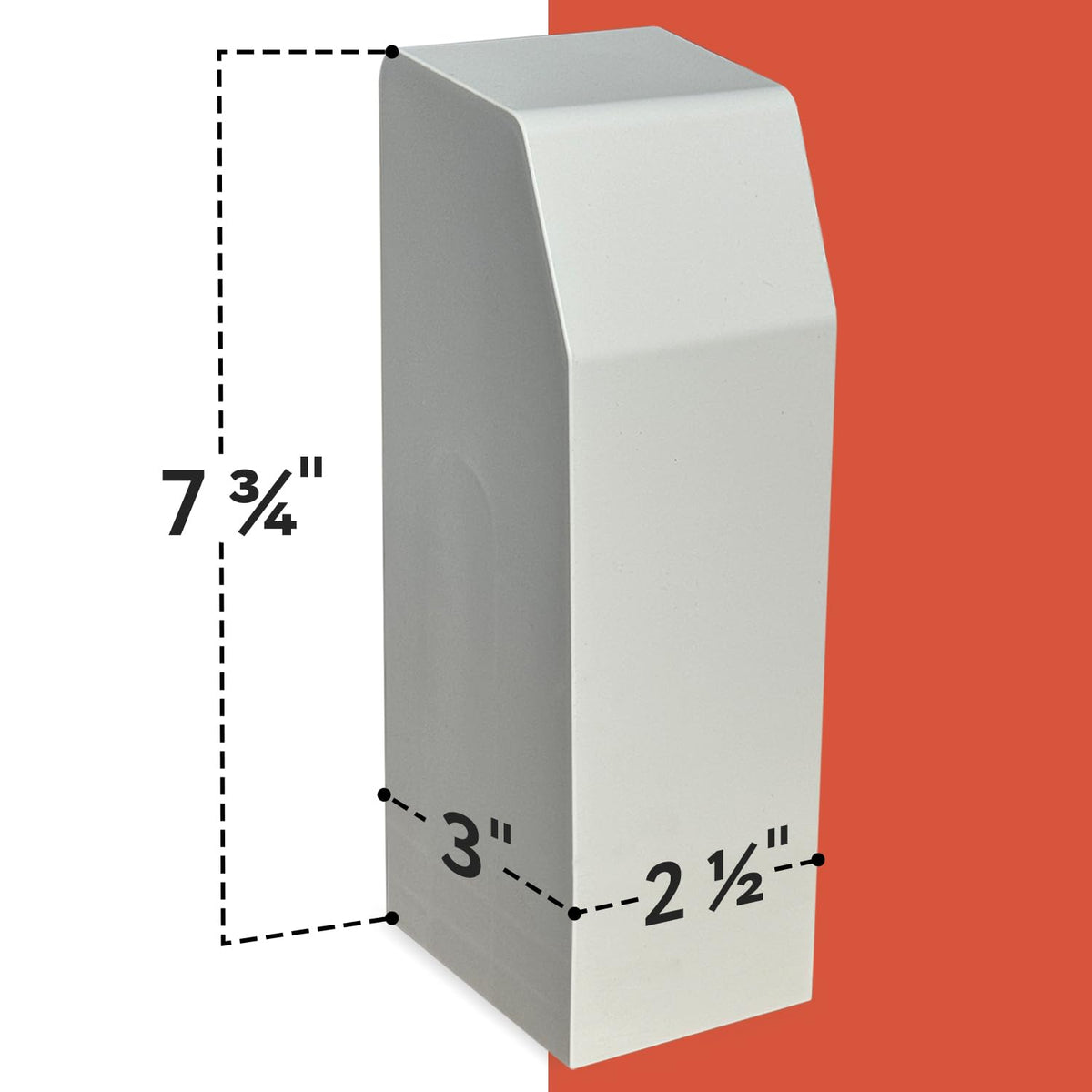 Samorillo end caps showing clip-on fit for baseboard covers.