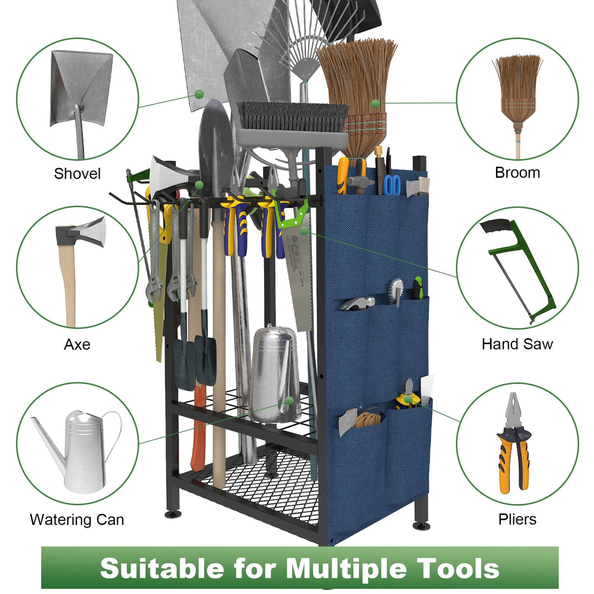 SAMRELAX metal construction highlighted for durability.