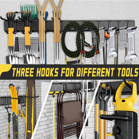 SAMRELAX multifunctional rack suitable for garden, gym, and workshop storage.