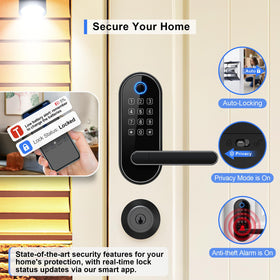samtechT lock DIY install shows screwdriver-friendly setup in minutes.