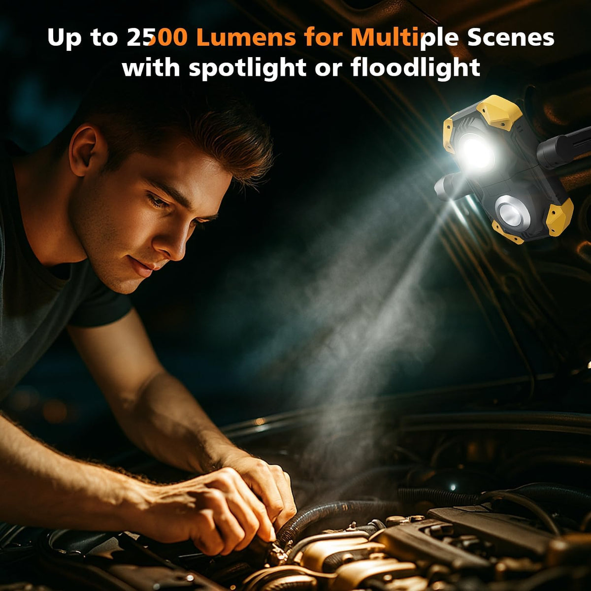 Samyoung 5 lighting modes adapt to any setting or task.