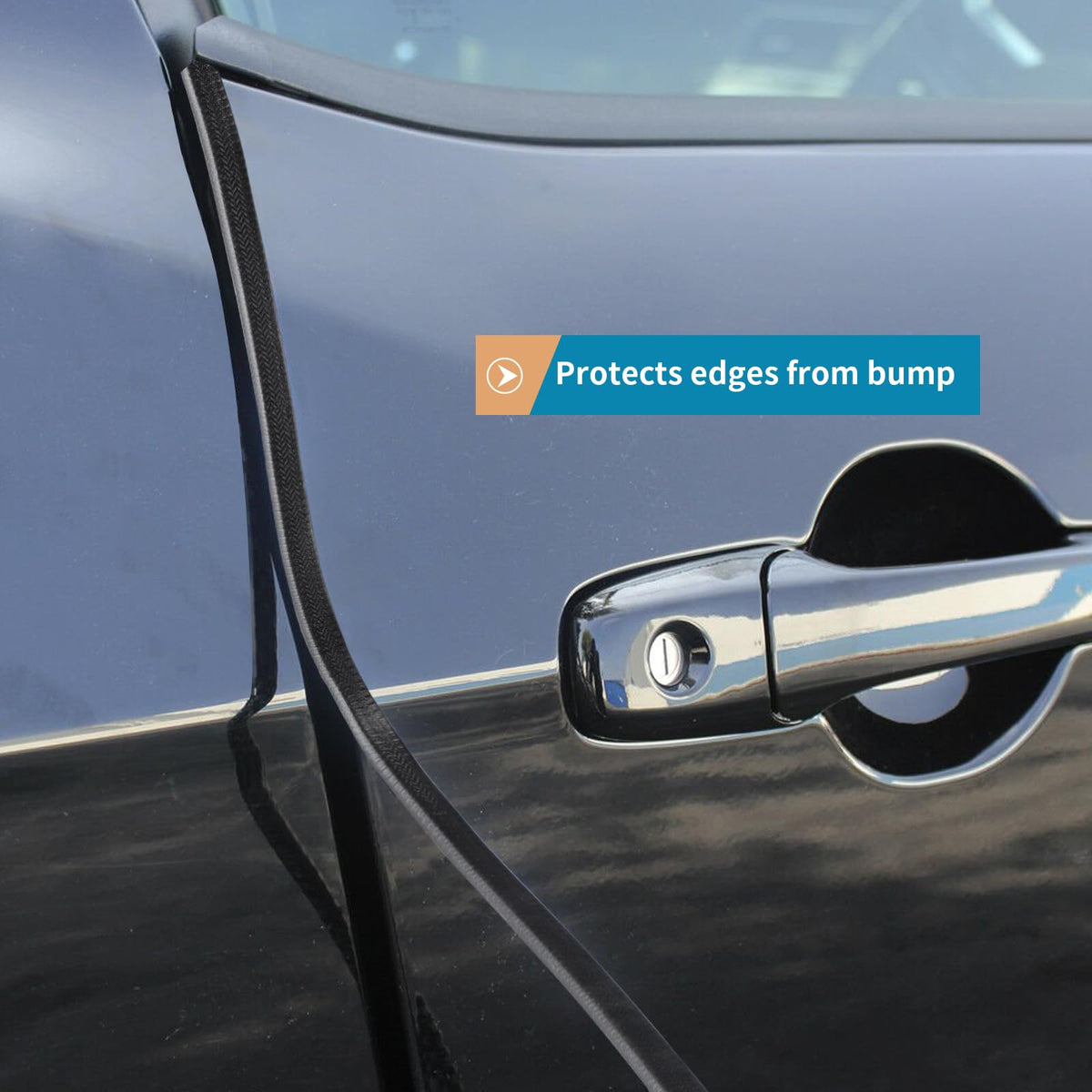 Sanbege weather-resistant trim protects edges against rain and wind.