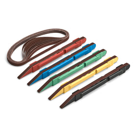 SANDING DETAILER 5-piece sticks with hexagon grip for precise detail sanding.