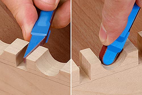 SANDING DETAILER durable, impact-resistant plastic body for long-lasting use.