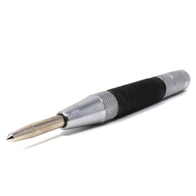 SANDOR center punch with deep knurl surface for a secure grip.