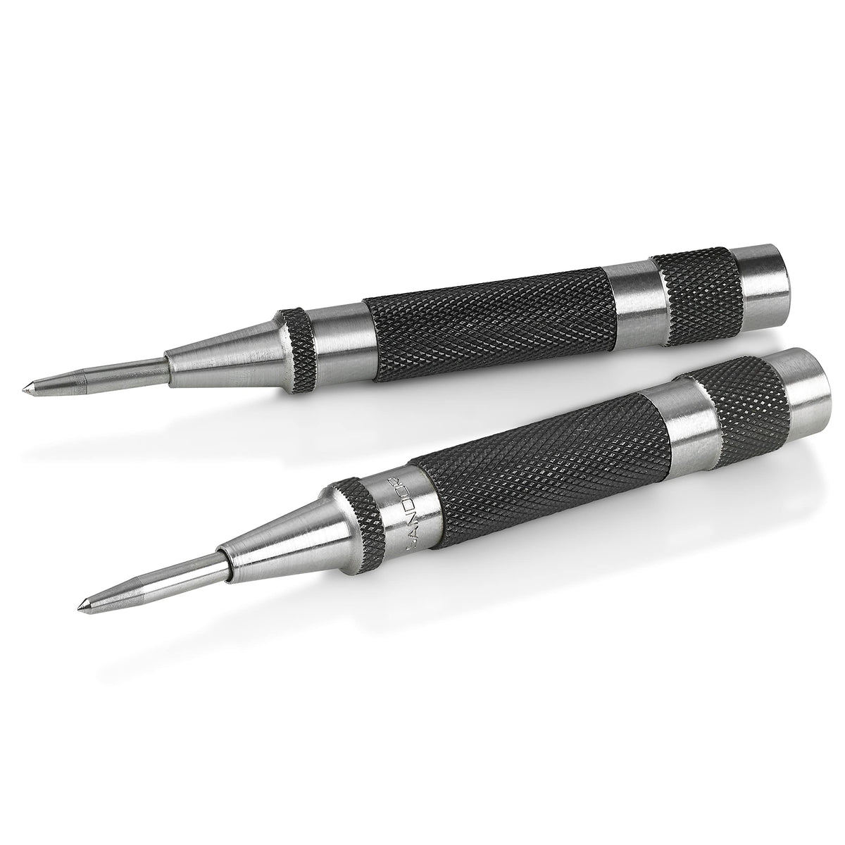SANDOR heavy-duty center punch, 5-inch, marks precise centers for metal and wood