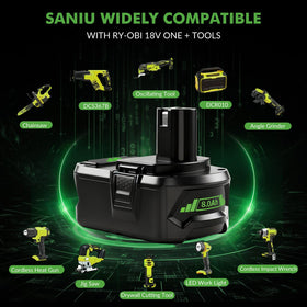 SANIU protection circuit guarding against overcharge and shorts