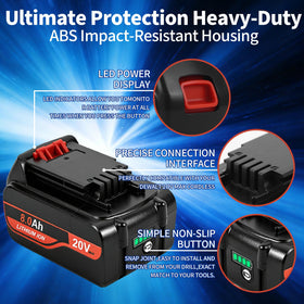 SANIU durable lithium-ion cell design promotes light weight and longevity.