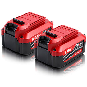 SANIU 8.0Ah battery for Craftsman 20V with extended runtime and lighter weight