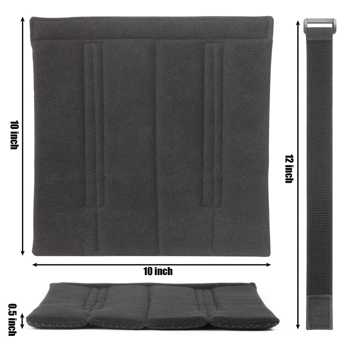 SANJHFF ladder pads with 10 mm sponge cushion for feet comfort.