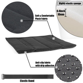 SANJHFF ladder pads back fabric is waterproof with anti-slip beads.