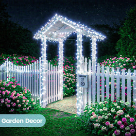 Sanjicha auto on/off solar tree lights simplify evening illumination