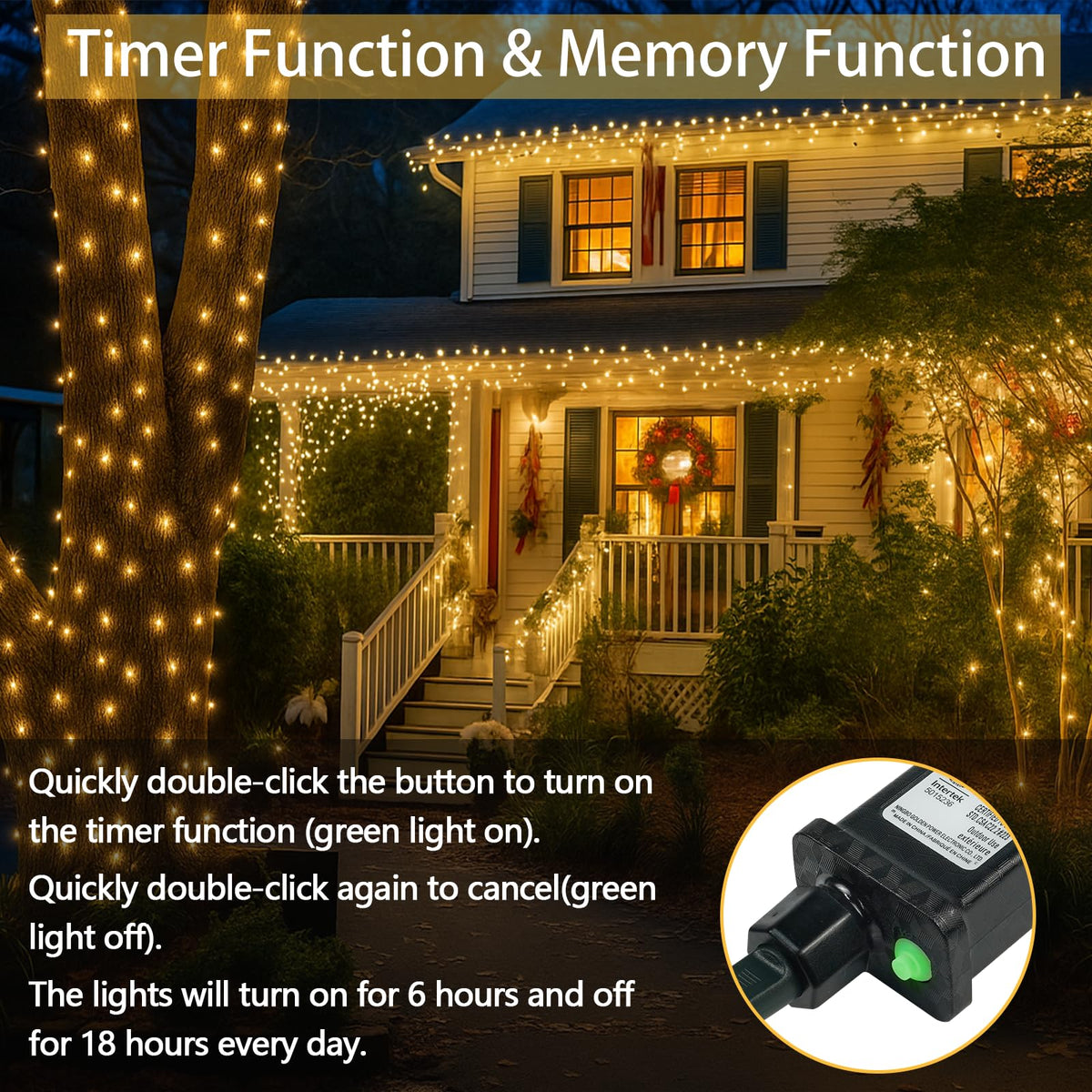 SANJICHA dimmable brightness control for customized ambience