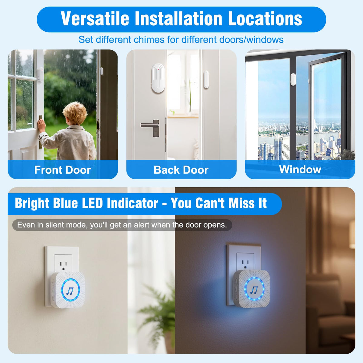 SanJie interior range display demonstrates 500 ft coverage