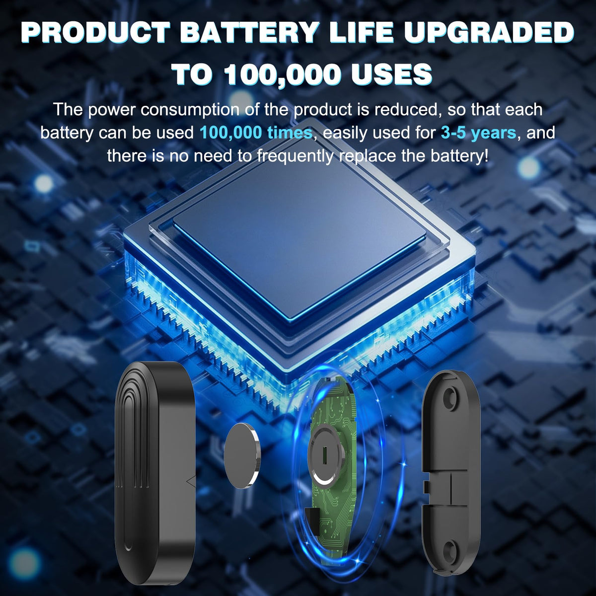 SanJie wireless receiver plugged in ready to alert for customers.