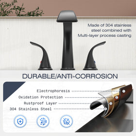 Sankecao water supply hoses provide flexible installation for vanity or powder room