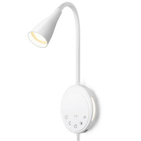 SANKEDOU LED wall light focusing on the book for precise reading