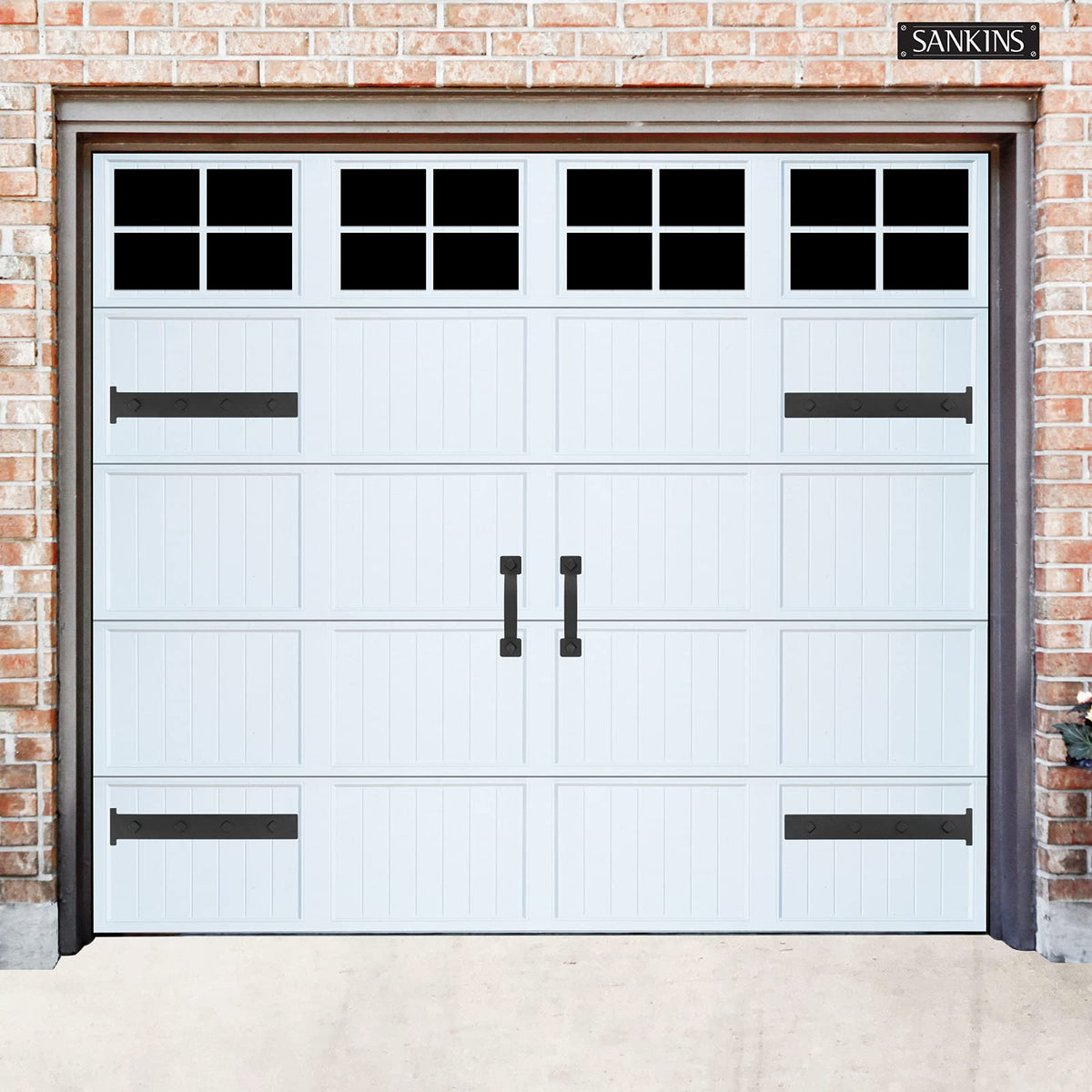 SANKINS all-season weatherproof decorative hardware resists fading