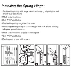 SANKINS complete hardware package makes outdoor fence, shed, and gate installations straightforward.