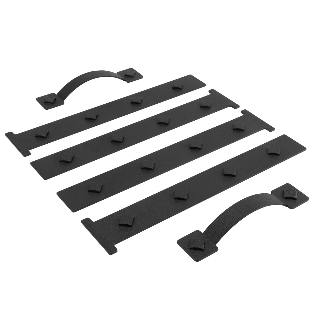 SANKINS decorative hardware assembly showing tool-free magnet setup