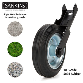 Easy installation with the provided washers and nuts for quick setup.