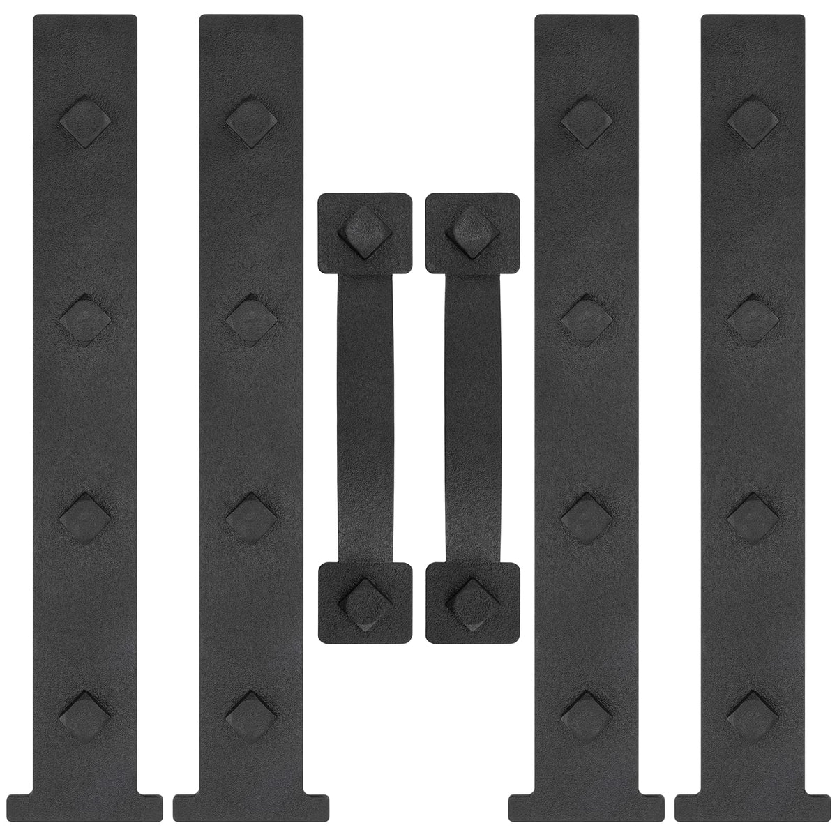 SANKINS magnetic decorative hinges on steel door add curb appeal