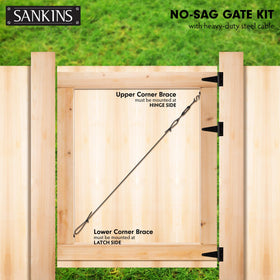 SANKINS self-drilling screws simplify installation with secure mounting.