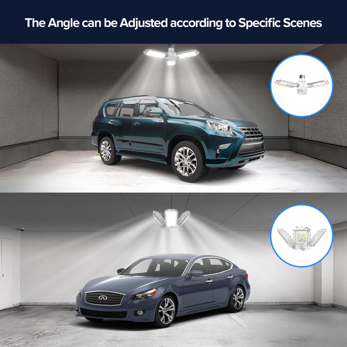 SANSI ceramic cooling technology enhances heat dissipation for long-lasting performance.
