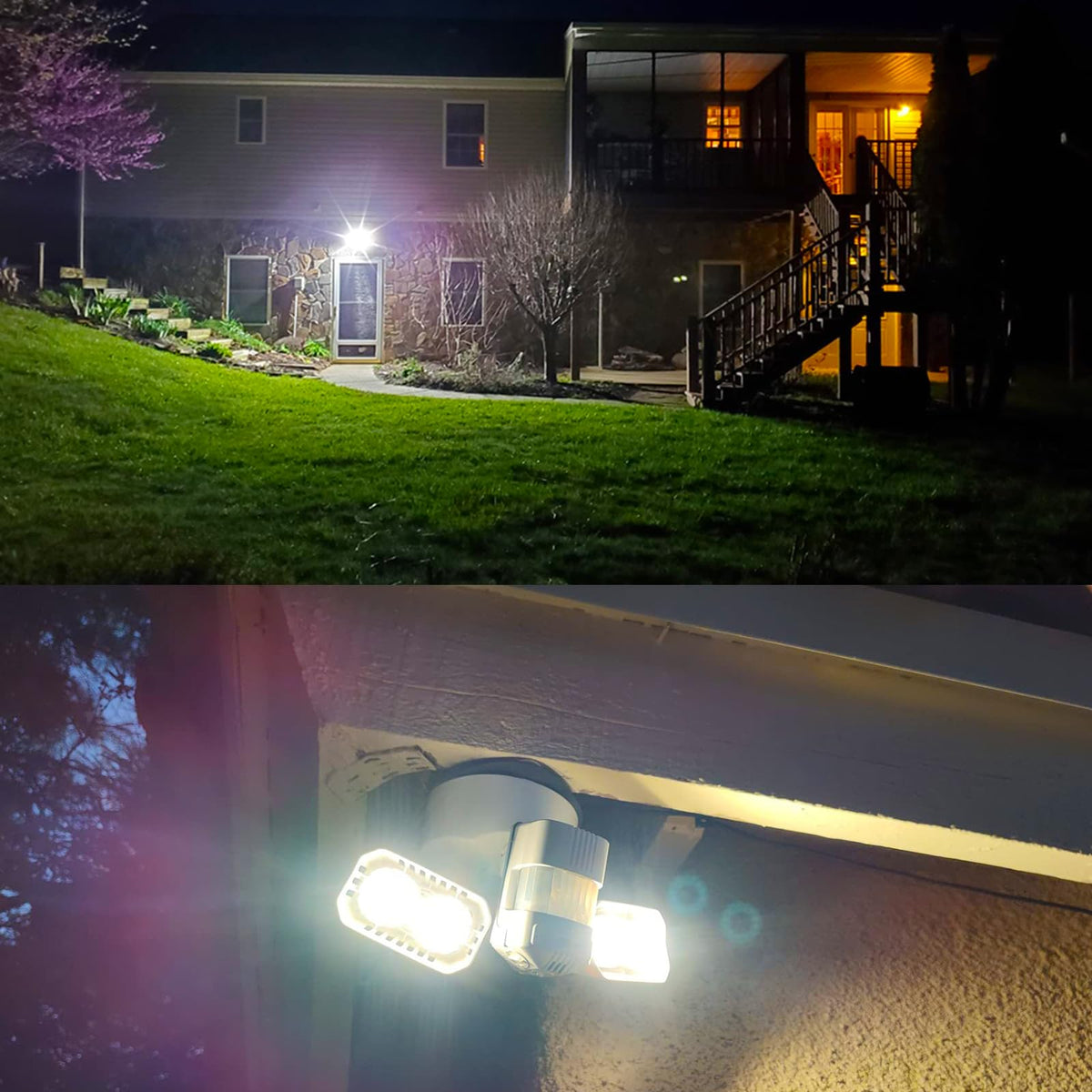 SANSI dusk lighting activation for automatic pathway illumination