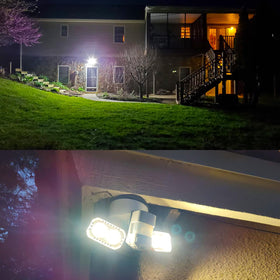 SANSI dusk lighting activation for automatic pathway illumination