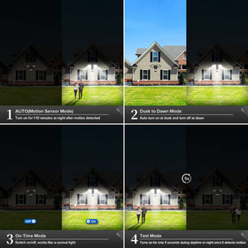 SANSI IP65 weatherproof exterior light built for all-weather reliability.