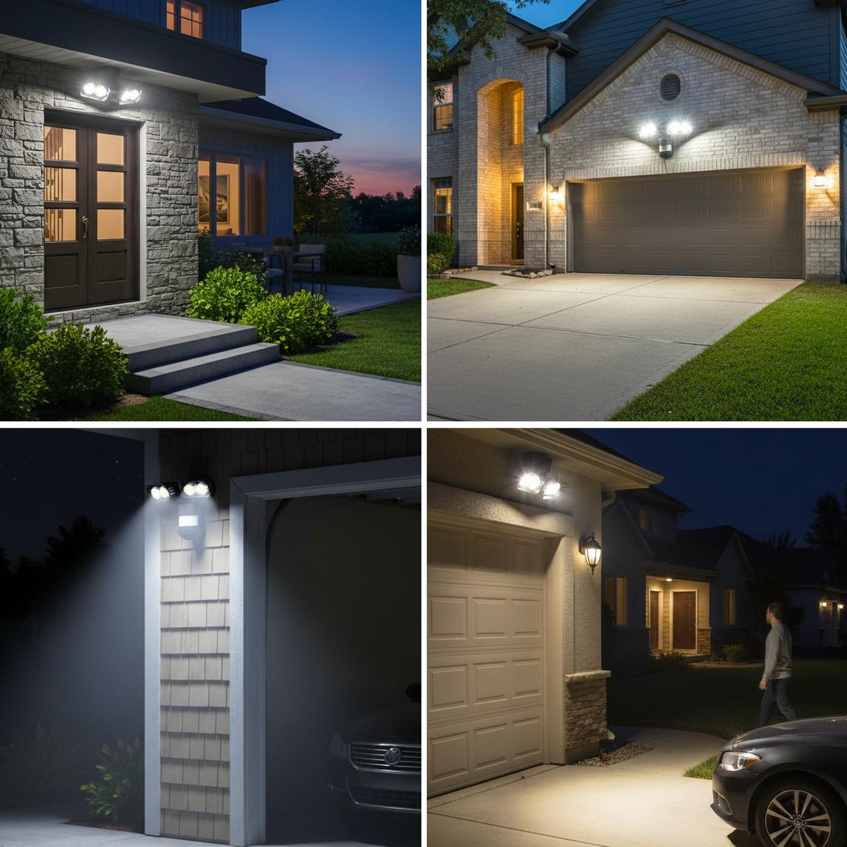 SANSI night use shows reliable lighting in varied weather.