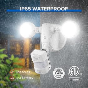 SANSI dusk-to-dawn mode activates at night for security lighting