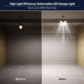 SANSI lighting for basements and workshops delivers broad, even illumination.