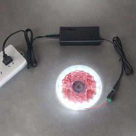Sansun 12V 5A powers CCTV, HDD enclosures, and monitors safely