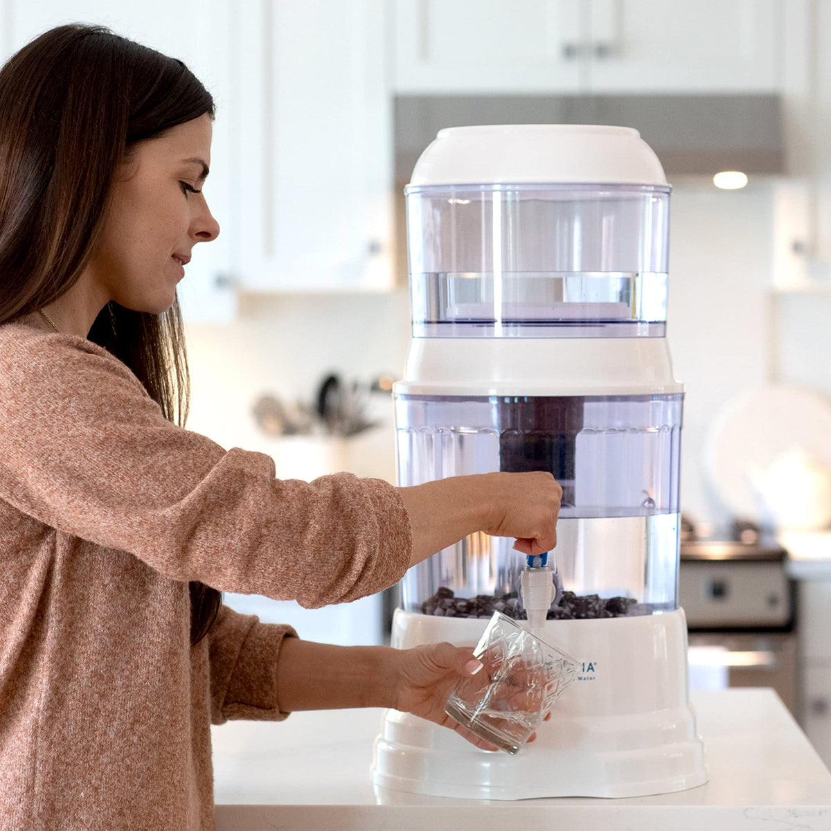 Long-life filter designed for 1-year replacement cycle.