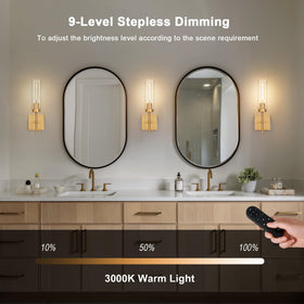 Rechargeable SantoStock sconce battery with USB-C charging for flexible power