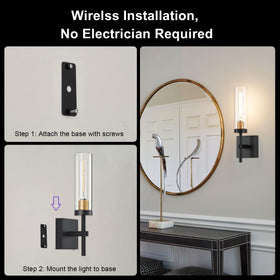 SANTOSTOCK USB-C charging feature on a compact sconce