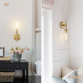 SANTOSTOCK durable brushed brass finish resists corrosion in wet spaces