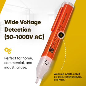 Santronics 3000 always-on detection ready for fast voltage confirmation